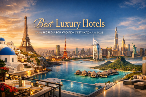 Best Luxury Hotels for the World’s Top Vacation Destinations