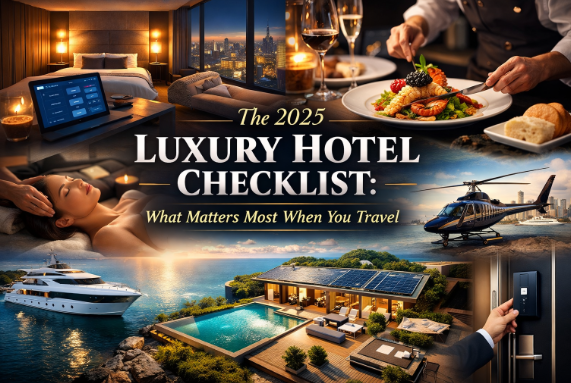 The Ultimate 2025 Luxury Hotel Checklist