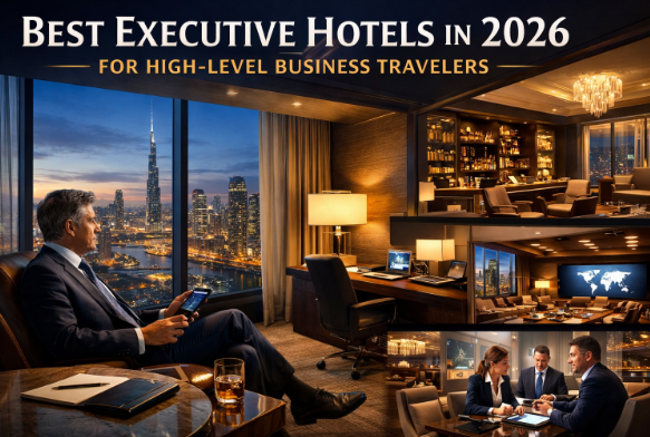 Best Executive Hotels in 2026 for High-Level Business Travelers