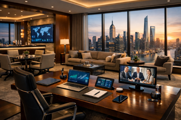 Top Luxury Hotels with Business Suites and Workspaces in 2026
