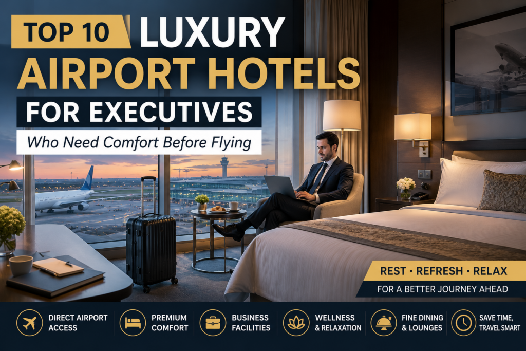 luxury airport hotels
